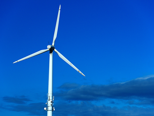 Windkraftanlage bei Eckenweiler