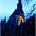 La basilique Saint Sauveur , vue depuis le jardin Anglais à Dinan (22)