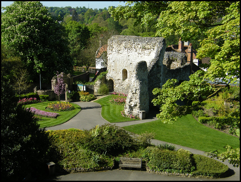 Guildford castle ruins