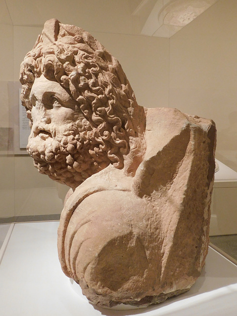 Bust of Dushara in the Metropolitan Museum of Art, March 2019