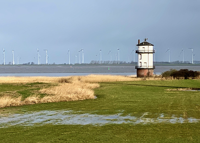 Der alte Baljer Leuchtturm