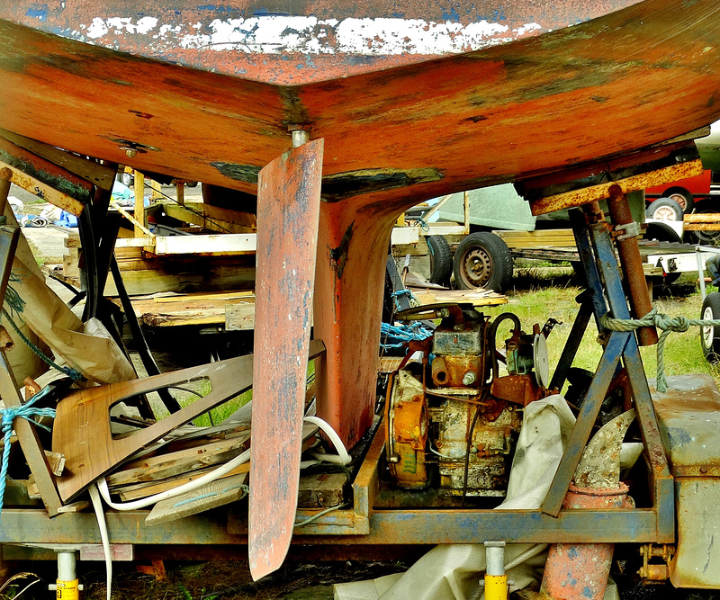 Boat Repair Yard. Blyth Harbour