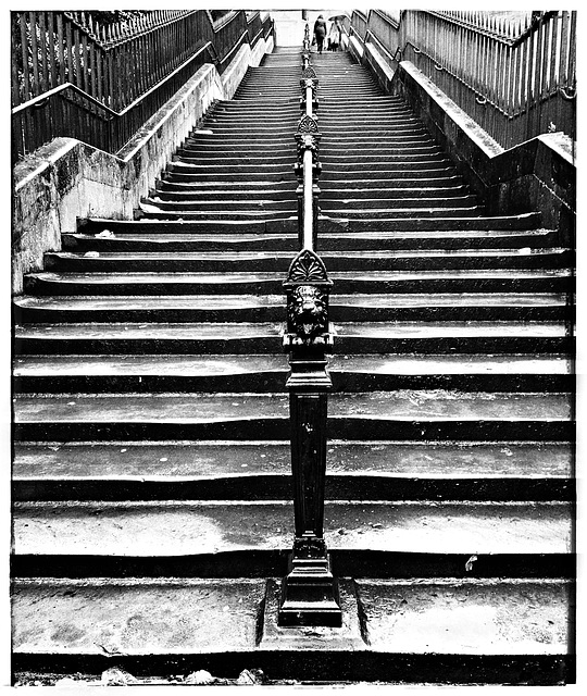 Edinburgh steps.