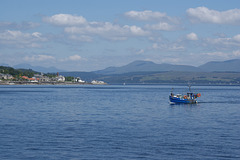 Fishing Boat On The Firth Of Clyde