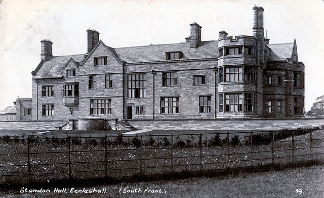 Standon Hall, Staffordshire c1911