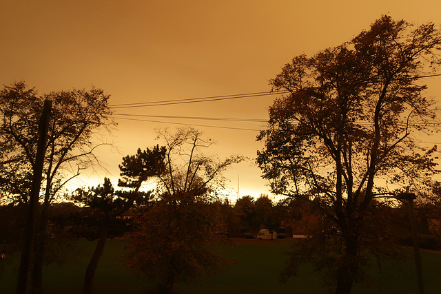 Orange Sky at 15:45pm