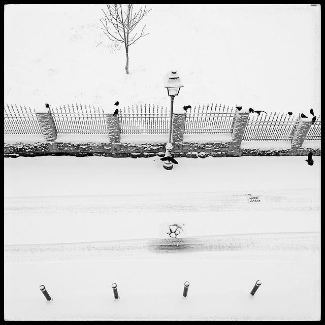 Snowy Alba Iulia