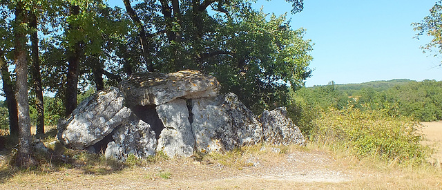 Allée couverte de "Cap blanc" à Nojals (24)