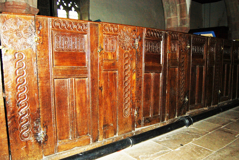 Box Pews, Alstonfield Church, Staffordshire