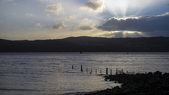 Sunset on the River Clyde