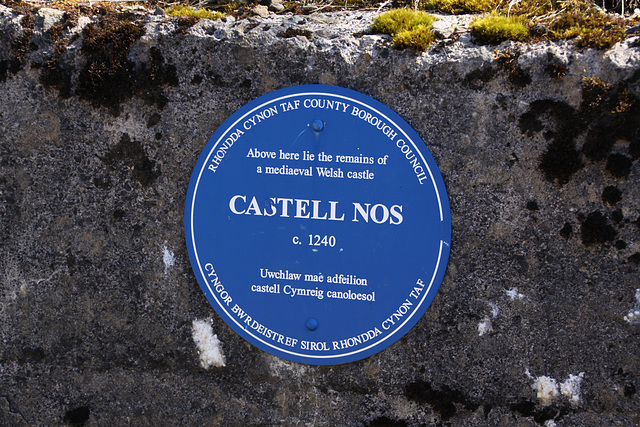 Castle Nos Plaque