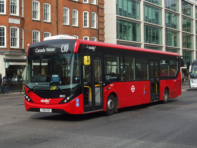 Abellio London 8855 (YX16 OAG) - 11 Mar 2017