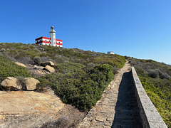 Lighthouse of Punta Capel Rosso.
