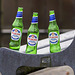 Three Peroni Bottles