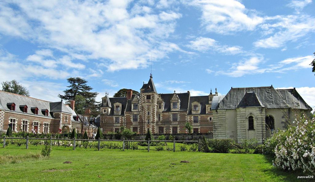 le chateau de JALLANGES Indre et Loire