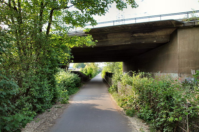 Erzbahntrasse, Unterführung unter der A42 (Wanne-Eickel) / 21.05.2018