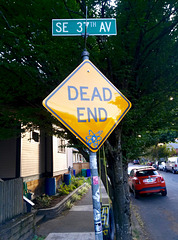 USA 2016 – Portland OR – Dead End