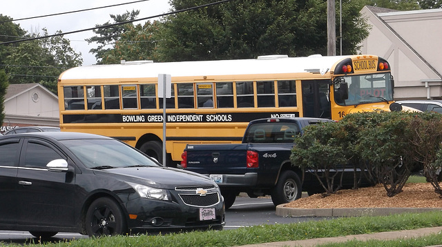 Bowling school bus