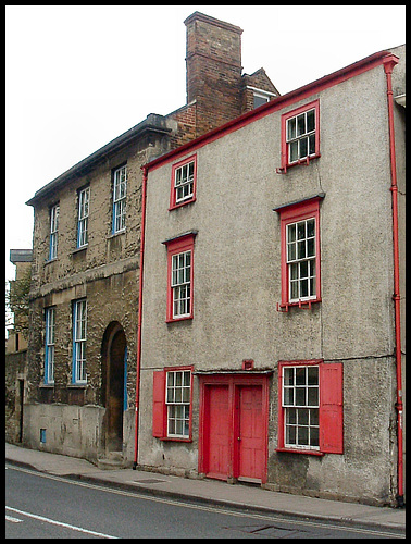 red doors in Holywell