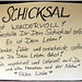 Schicksal Schicksal
