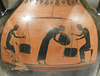 Detail of a Terracotta Amphora Signed by Taleides in the Metropolitan Museum of Art, March 2018