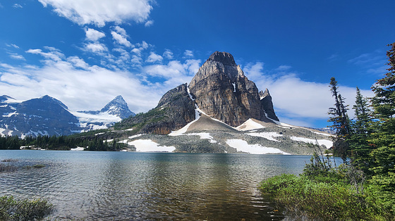 Sunburst Peak and Lake