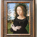 Portrait of a Young Woman by Lorenzo di Credi in the Metropolitan Museum of Art, Sept. 2021