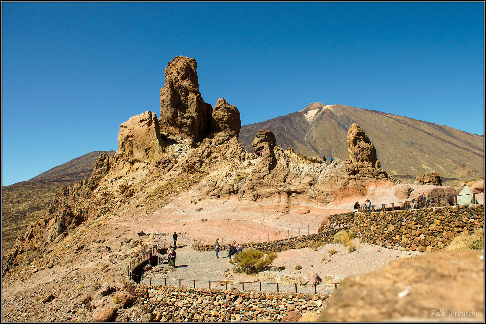 Ausichtsplattform an den Roques García