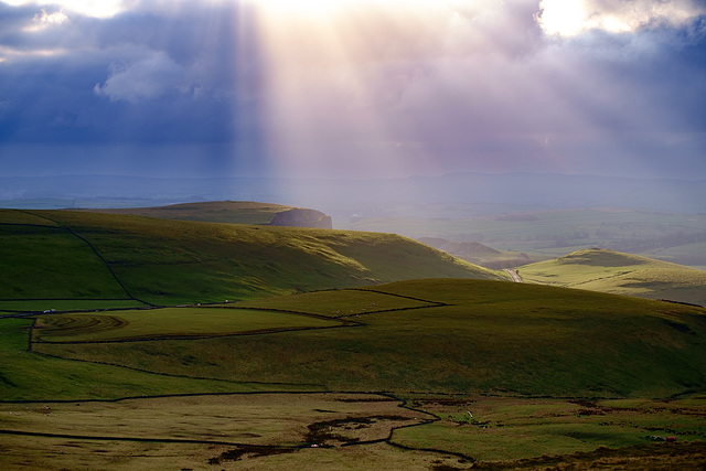 To the South from Mam Tor