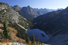 Lake Ann from Heather Pass.