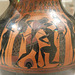 Detail of a Terracotta Amphora Signed by Taleides in the Metropolitan Museum of Art, March 2018