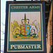 Chester Arms pub sign