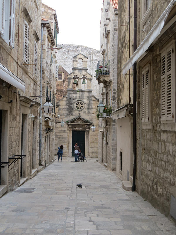 Dubrovnik : rue des Juifs.