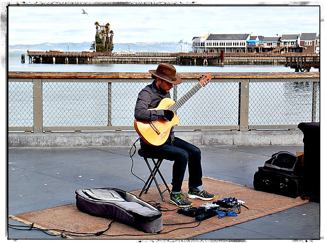 Fiddler on the Pier