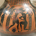 Detail of a Terracotta Amphora Signed by Taleides in the Metropolitan Museum of Art, March 2018