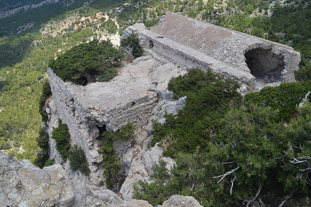 Rhodes, The Monolithos Castle, Ruins of St.Panteleimon Church (1476)