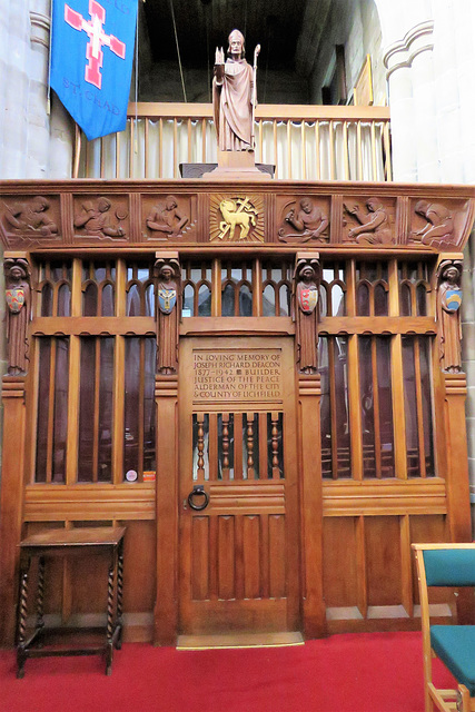 st chad,  lichfield, staffs