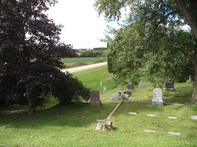 Cimetière wisconsinien / Wisconsing cemetery