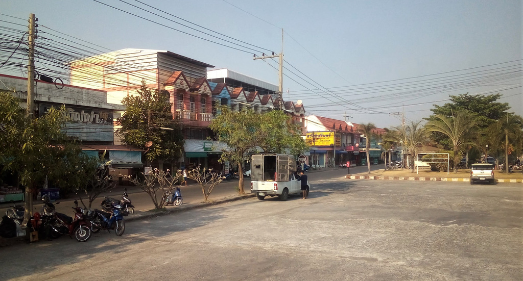 Stationnement public / Public parking (Thaïlande)