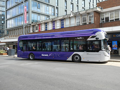 First Eastern Counties 63636 (BK24 AAF) in Norwich - 26 Jul 2024 (P1180898)