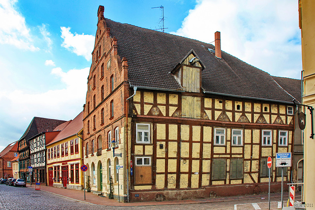 Parchim, Lindenstraße Ecke Marstall