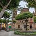 Gáldar: Plaza de Santiago und Parroquia de Santiago Apóstol ... P.i.P. (© Buelipix)