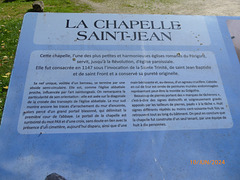 chapelle SAINT-JEAN Dordogne 1/4 chapelle SAINT-JEAN Dordogne 1/4