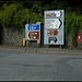 signage clutter at Buckfastleigh