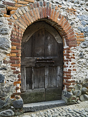 The medieval village of the Ricetto, Biella