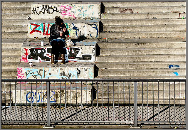 ♫ ♪ ♪ ♫ ♩ ♬ .... Berlin. Oberbaumbrücke. 201502