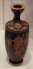 Terracotta Lekythos Attributed to the Nikon Painter in the Metropolitan Museum of Art, April 2017