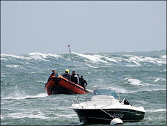 en pleine tempête