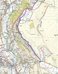A 4m walk along Froggatt Edge and back in October 1989.