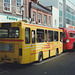 Capital Citybus 678 (L678 RMD) and Timebus RF491 (MXX 468) in Watford - 25 Aug 1996 (325-21)